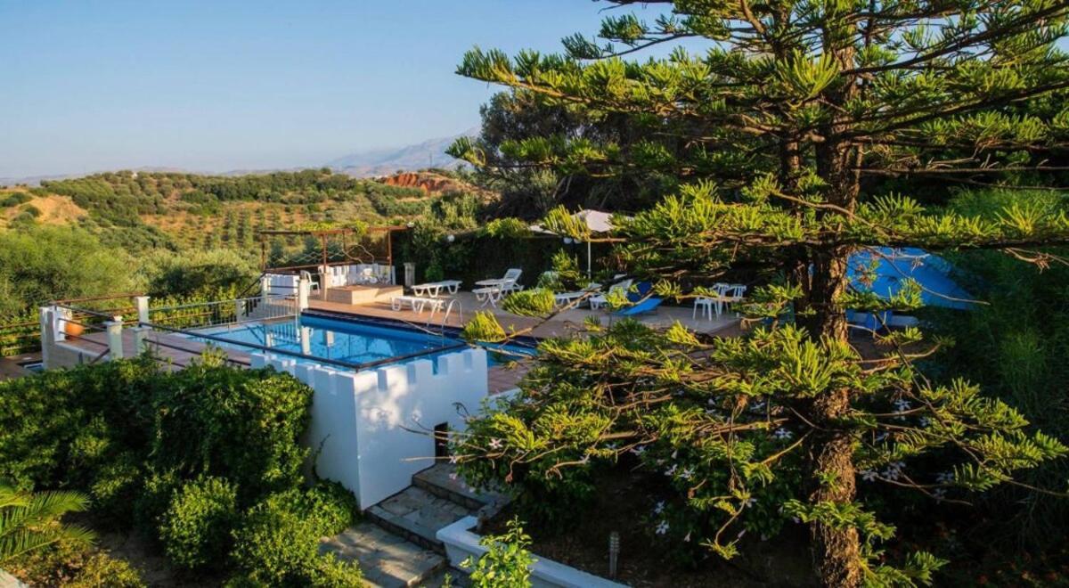 Cretan Castle Villas Chrissi Akti Chania Exterior foto
